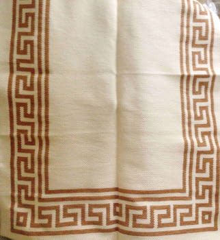Alfombra reversible greca 140 x 200 - 1