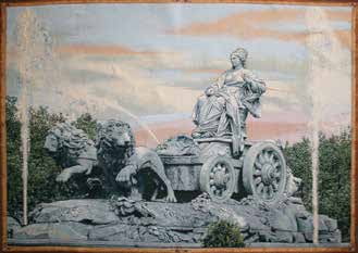 Tapiz de pared La Cibeles de Madrid