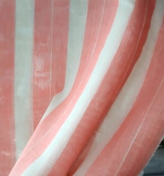 Tela Visillo lino rosa 95 x 145 cm