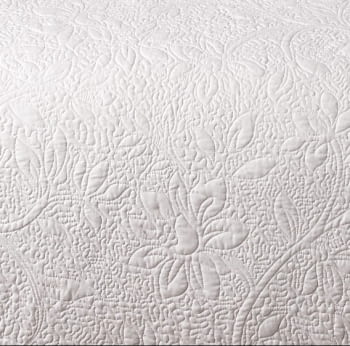 Colcha boutie flores blancas. Cama 135 - 2