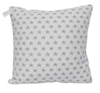 Cojines estrellitas reversible gris 45 x 45 - 2