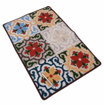 Alfombra antideslizante mosaico 45 x 70 - 1